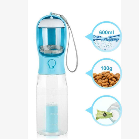 KovePaws HydroTrail 3-in-1 dog travel water bottle 600ml - KovePaws