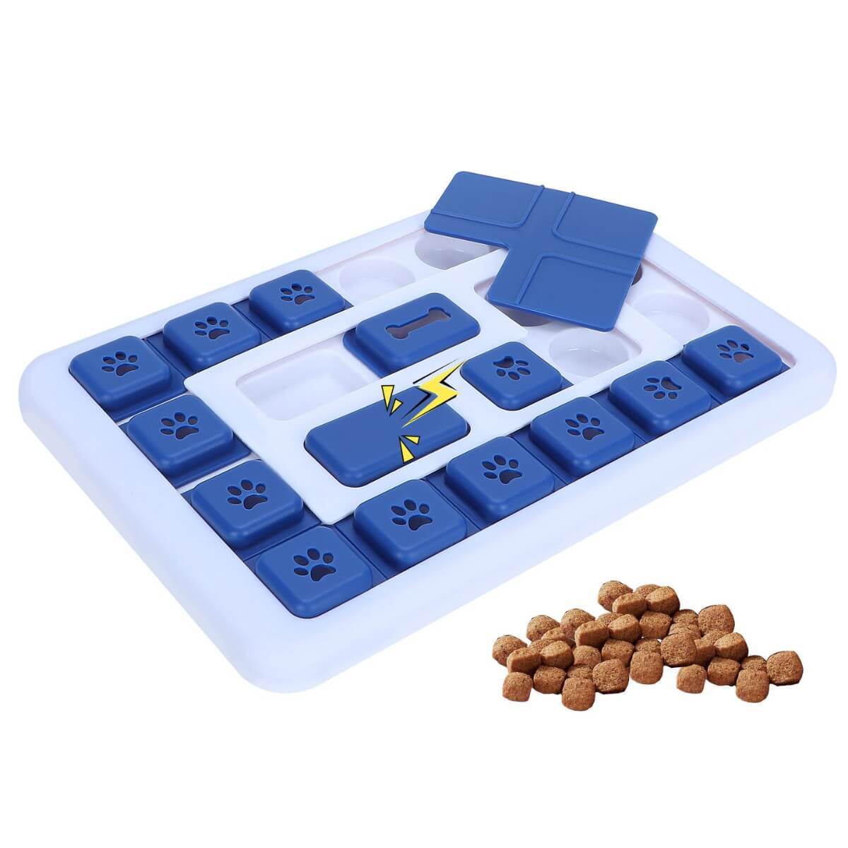 KovePaws dog slow feeder puzzle bowl anti-bloat design - KovePaws