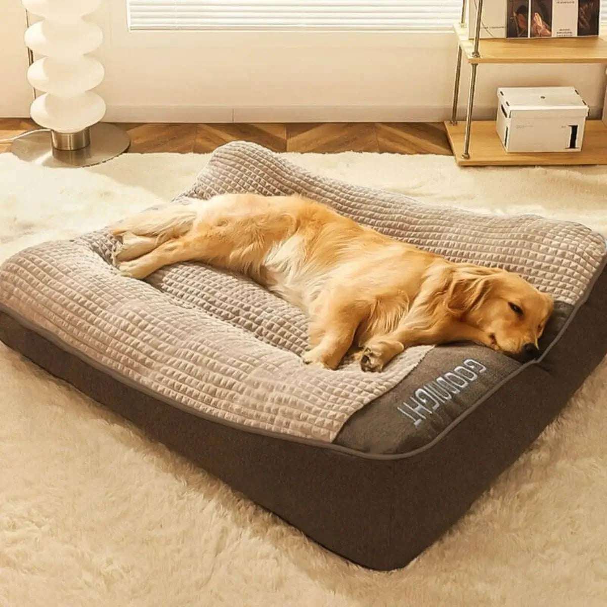 KovePaws large thick orthopedic dog cushion bed for big breeds - KovePaws
