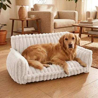 KovePaws Royal orthopedic dog sofa bed with pillow for joint support - KovePaws