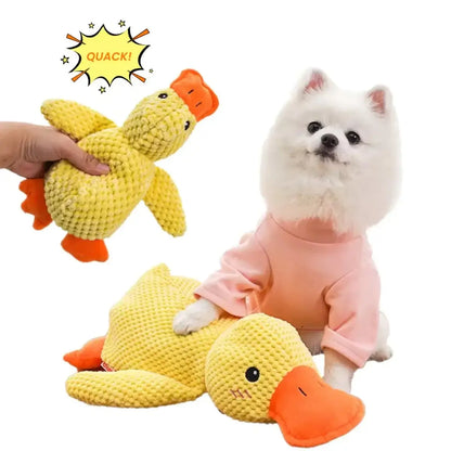 Plush_Squeaky_Duck_Toy | KovePaws