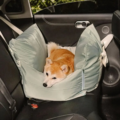 Waterproof travel dog car seat bed with braking protection - KovePaws