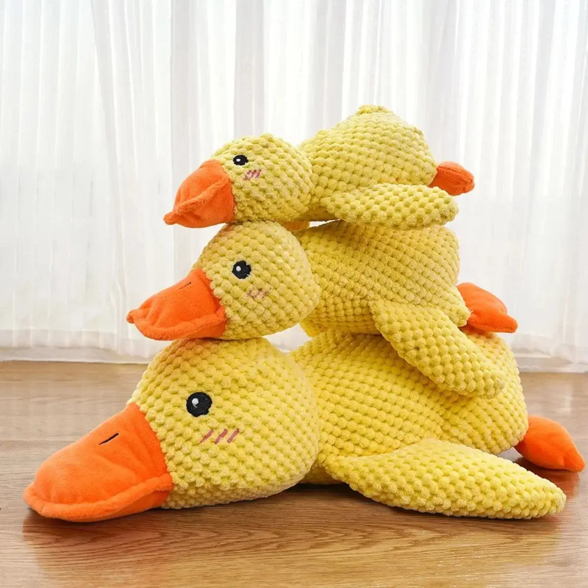 Plush_Squeaky_Duck_Toy | KovePaws