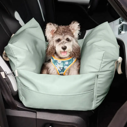 Waterproof travel dog car seat bed with braking protection - KovePaws