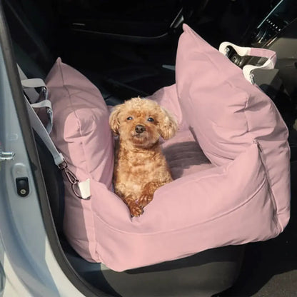 Waterproof travel dog car seat bed with braking protection - KovePaws