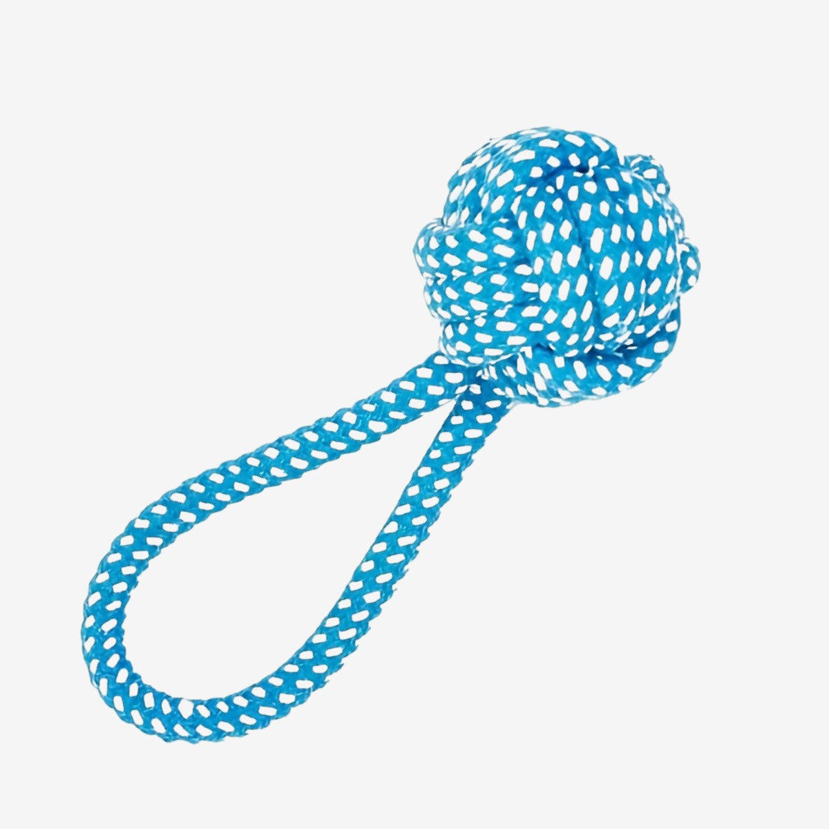 KovePaws portable cotton knot dog rope chew toy with ball - KovePaws
