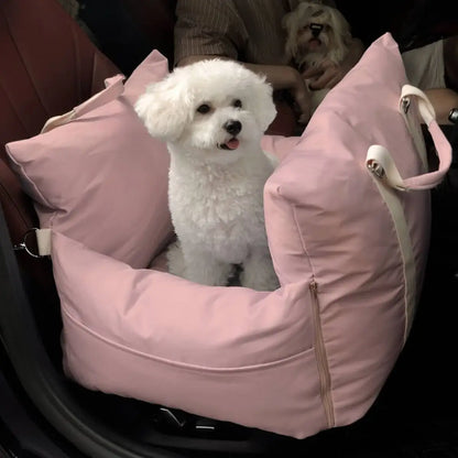 Waterproof Travel Dog Car Seat Bed