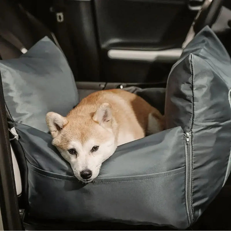 Waterproof travel dog car seat bed with braking protection - KovePaws