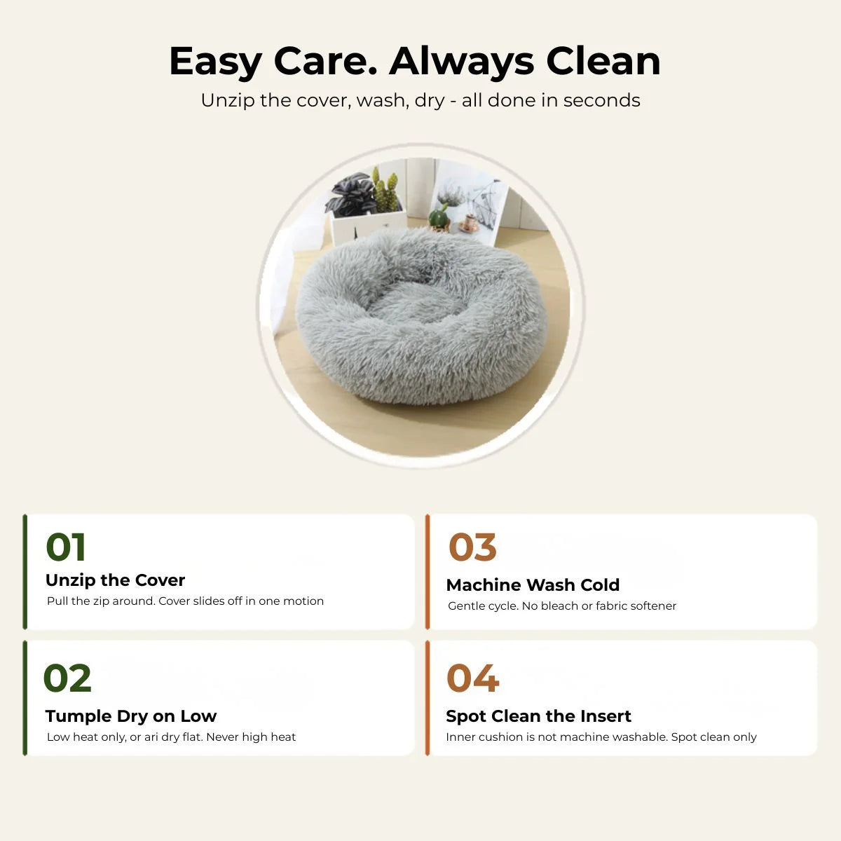 KovePaws CalmNest Bed