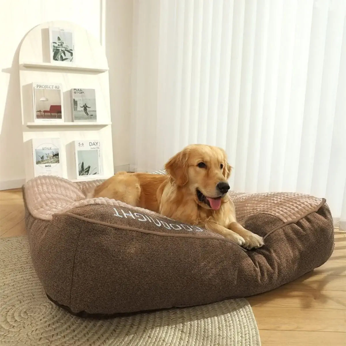 KovePaws large thick orthopedic dog cushion bed for big breeds - KovePaws