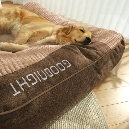 KovePaws large thick orthopedic dog cushion bed for big breeds - KovePaws