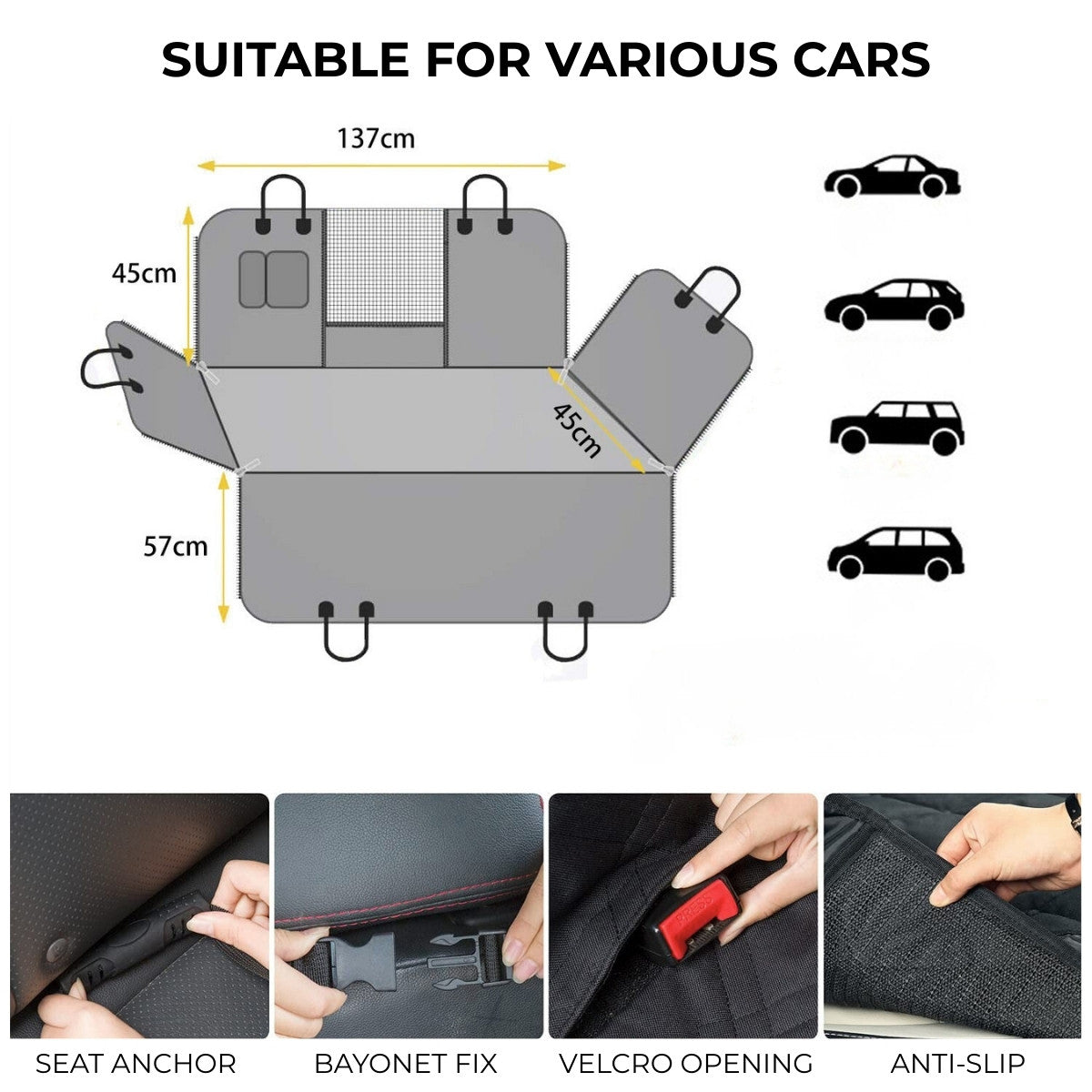 Premium Pet Seat Protecor