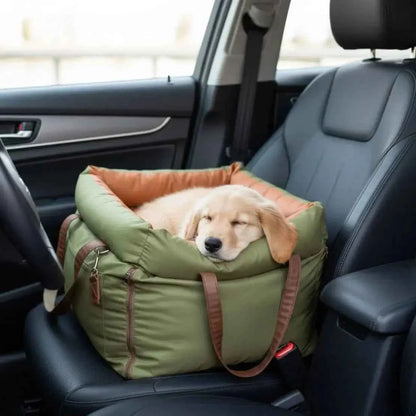 KovePaws CalmRide calming dog car bed for anxious dogs - KovePaws