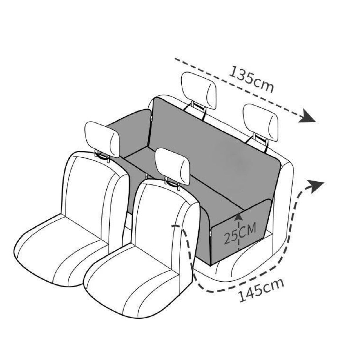 Premium Pet Seat Protecor