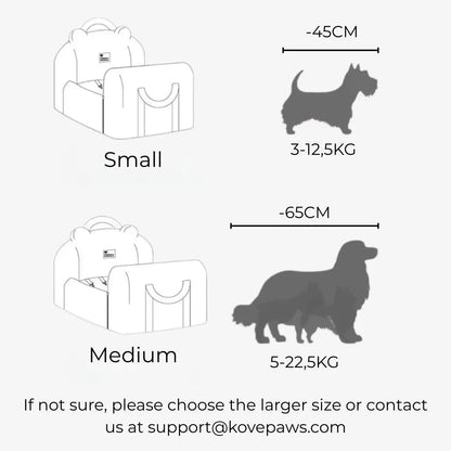 KovePaws Cozy Car Bed