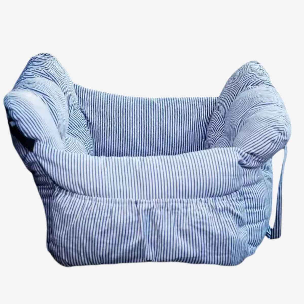 KovePaws Cozy Car Bed secure dog travel bed with safety leash - KovePaws