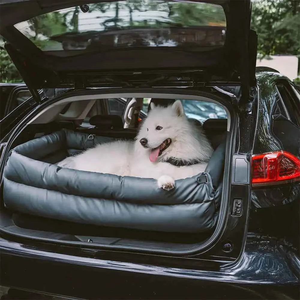 KovePaws CalmRide calming dog car bed for anxious dogs - KovePaws