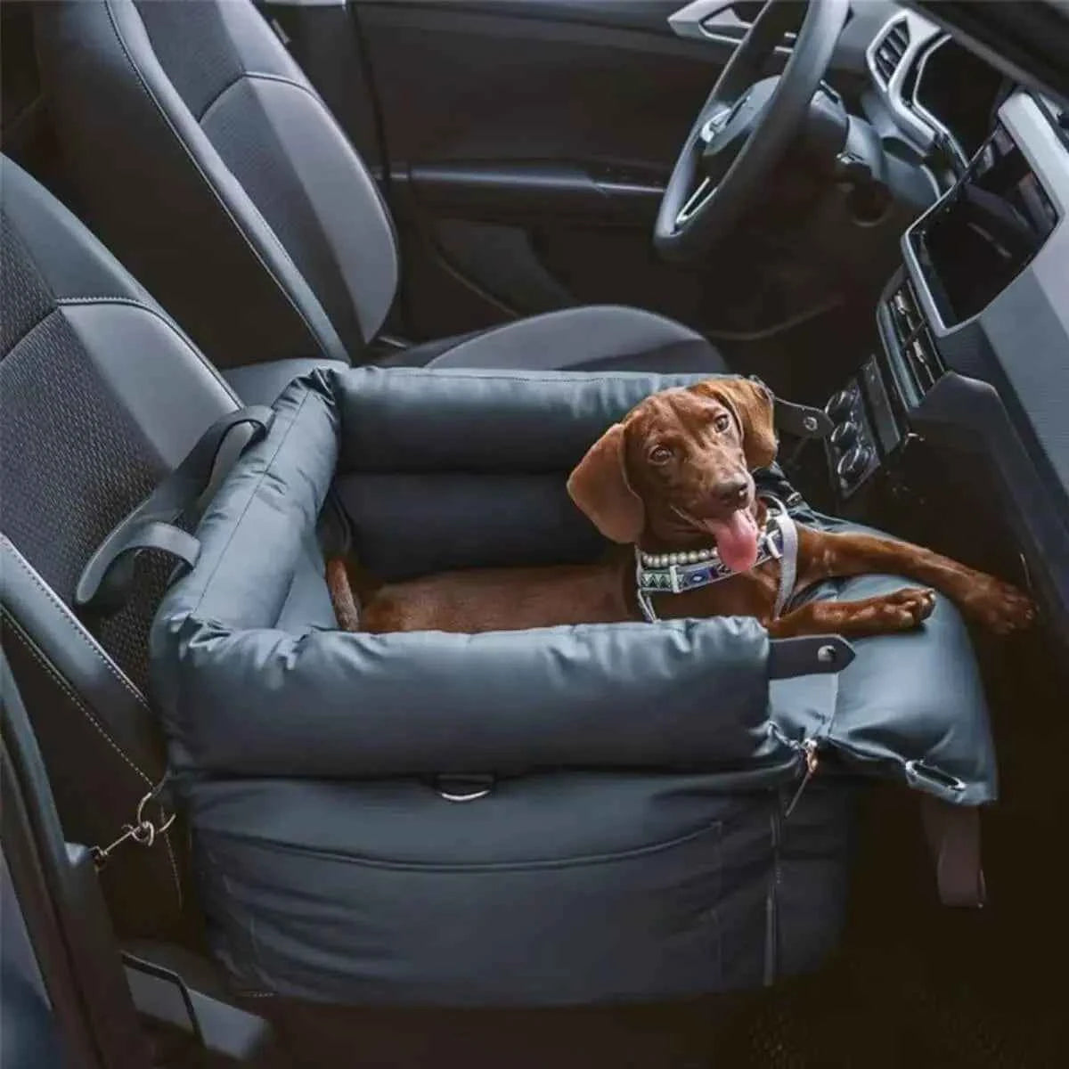 KovePaws CalmRide calming dog car bed for anxious dogs - KovePaws
