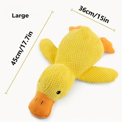 Plush Squeaky Duck Toy - Squeak Feature Large | KovePaws