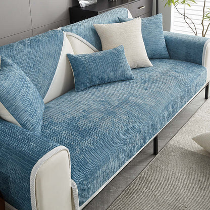 Waterproof chenille sofa protector cover for dogs - KovePaws