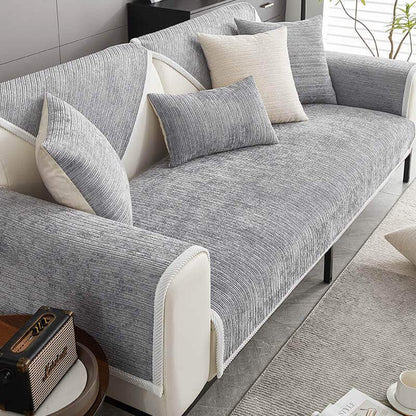 Waterproof chenille sofa protector cover for dogs - KovePaws